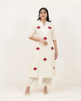 Embroidered A-line 2Pc Co-ord Set