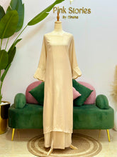 Kaftan Co-Ord Set- Beige