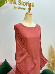 Kaftan Co-Ord Set- Dusty Rose