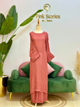Kaftan Co-Ord Set- Dusty Rose