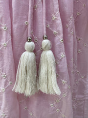 Soft Pink Mul Cotton Angrakha Sharara Set