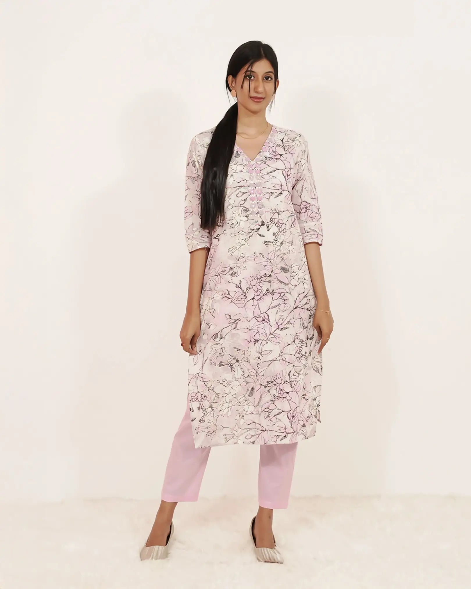 Printed 3Pc Salwar Suit