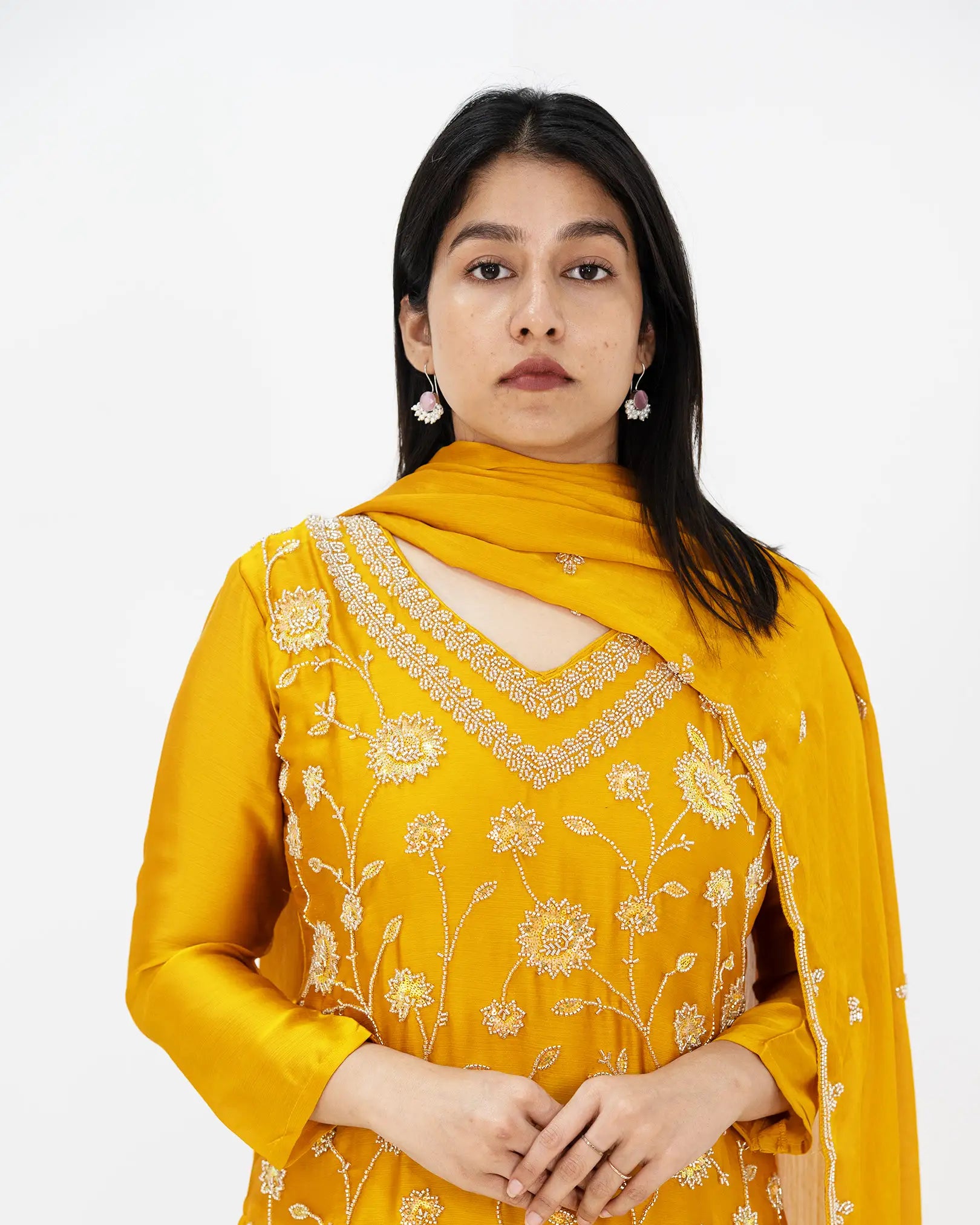 Handworked 3Pc Sharara Suit