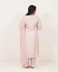 3Pc Salwar Suit with Applique Work