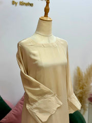 Kaftan Co-Ord Set- Beige