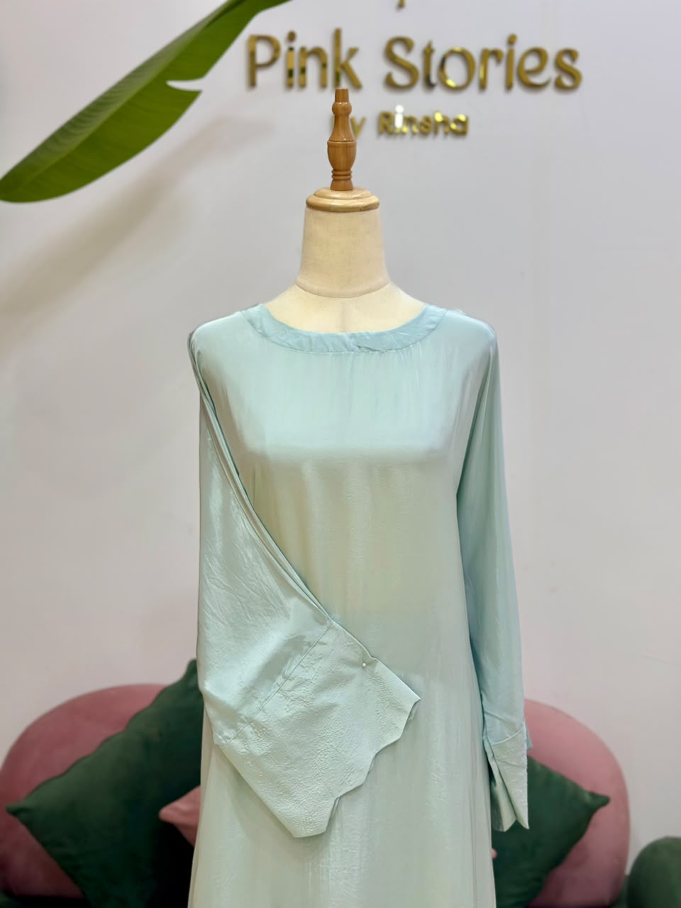 Kaftan Co-Ord Set- Powder Blue