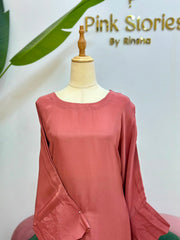 Kaftan Co-Ord Set- Dusty Rose