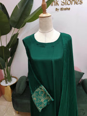 0MBRE SHADED KAFTAN STYLE SALWAR SUIT