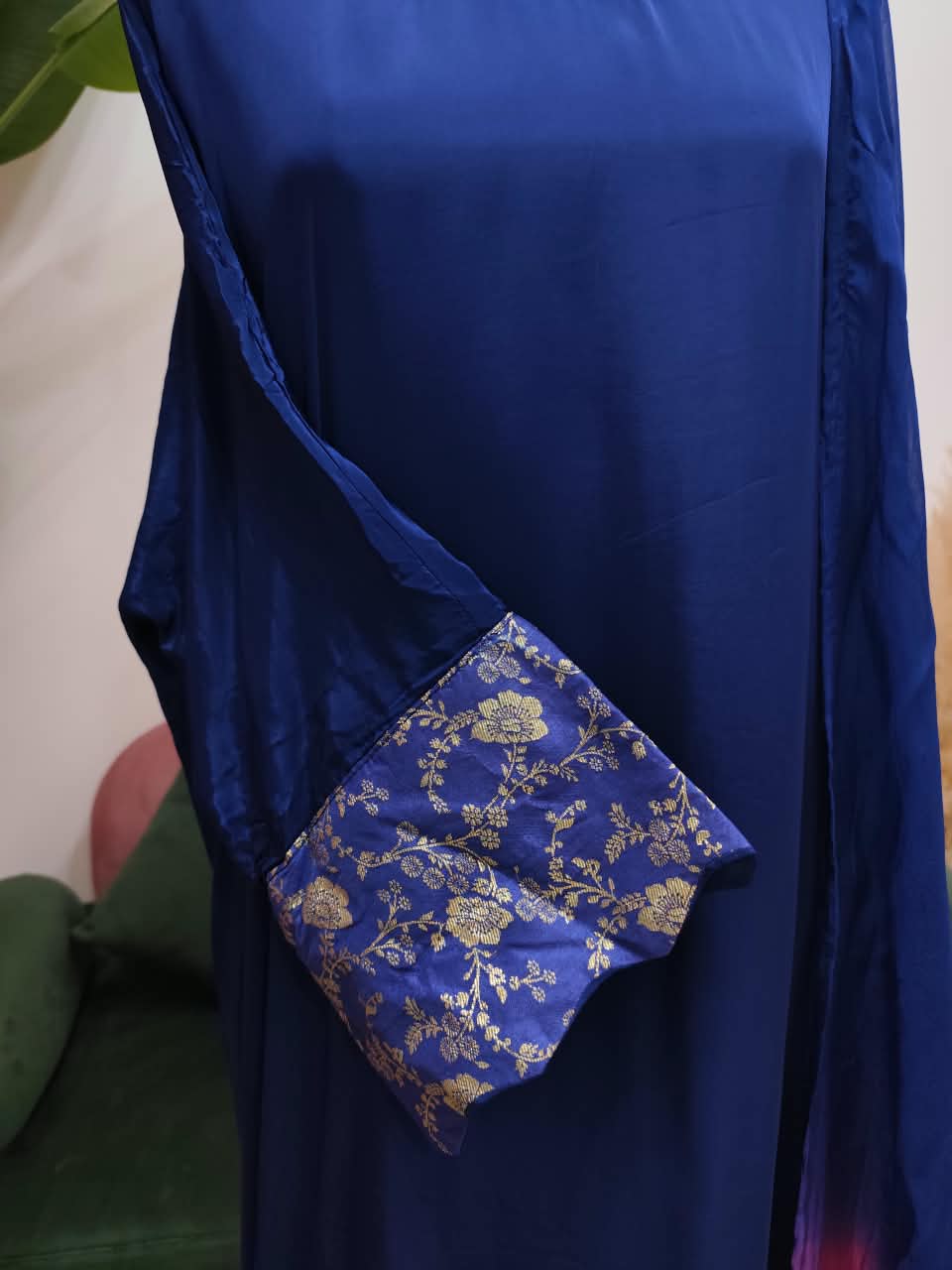 0MBRE SHADED KAFTAN STYLE SALWAR SUIT