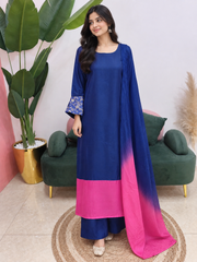 0MBRE SHADED KAFTAN STYLE SALWAR SUIT